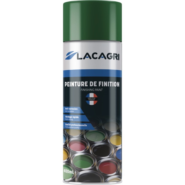 Peinture de Finition Vert Fonce Promodis Aerosol 400ML Lacagri référence fournisseur 241884